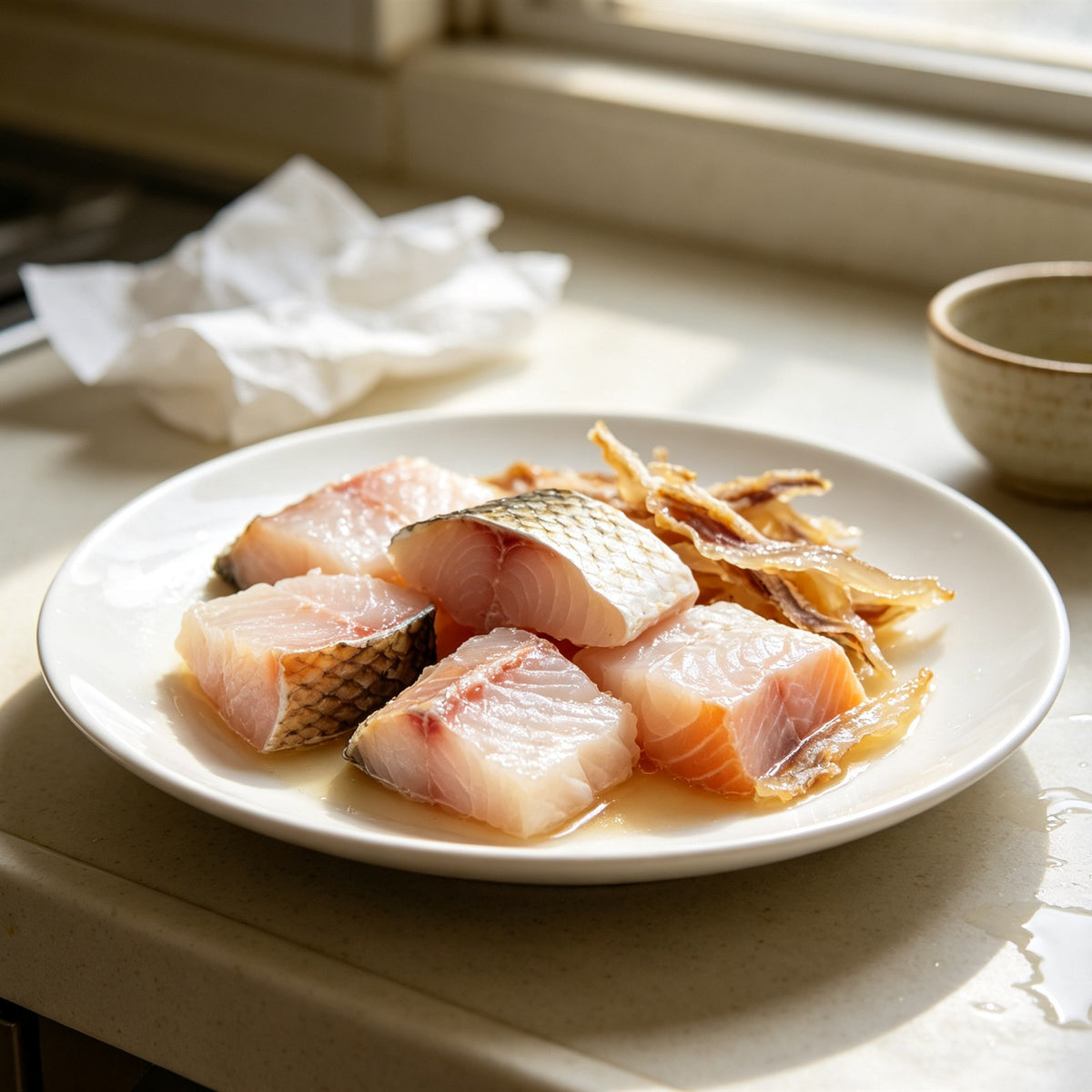 Fresh Crispy Grass Carp Fillets