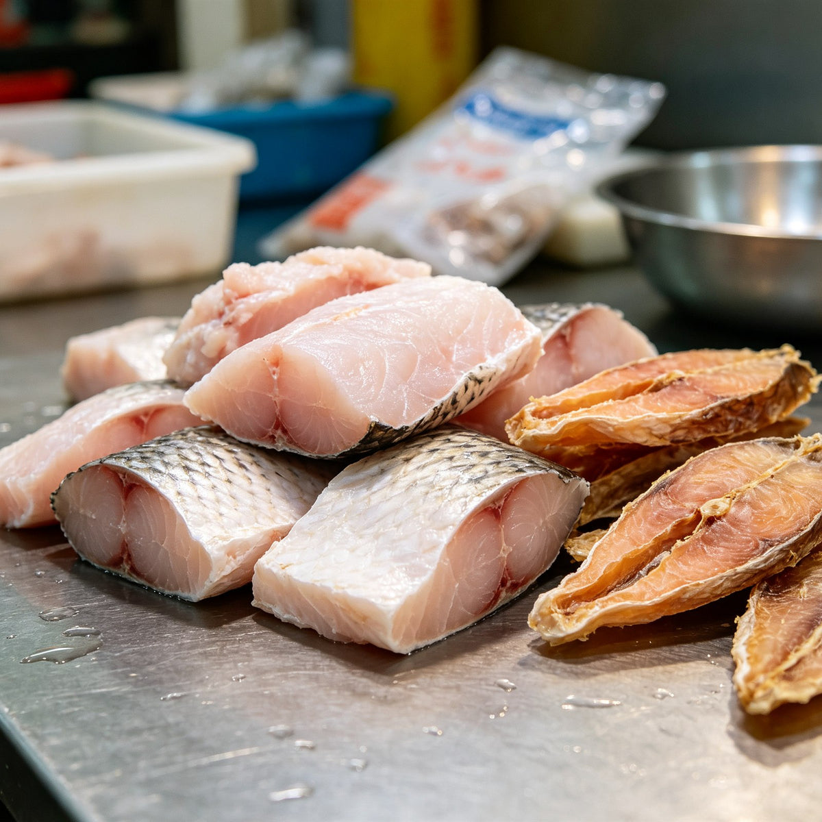 Fresh Crispy Grass Carp Fillets