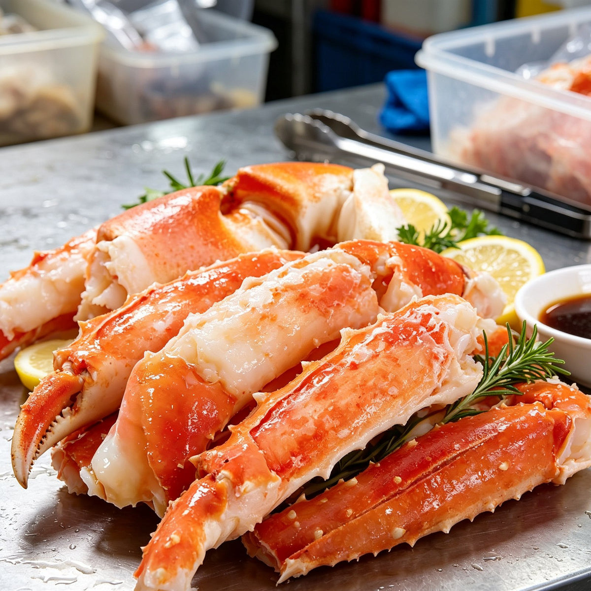 Premium Cooked King Crab Legs
