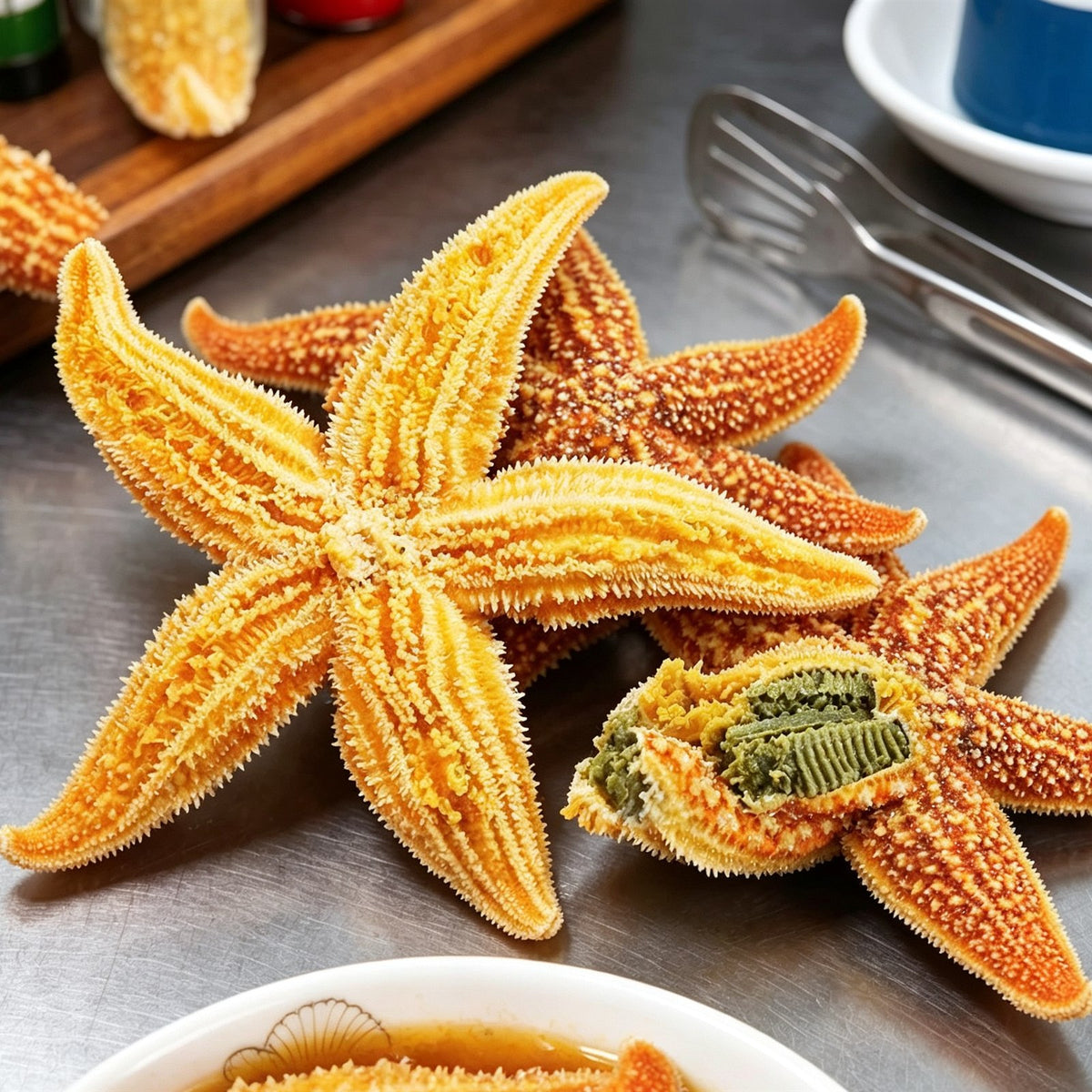 Golden Sea Star Seafood Delicacy