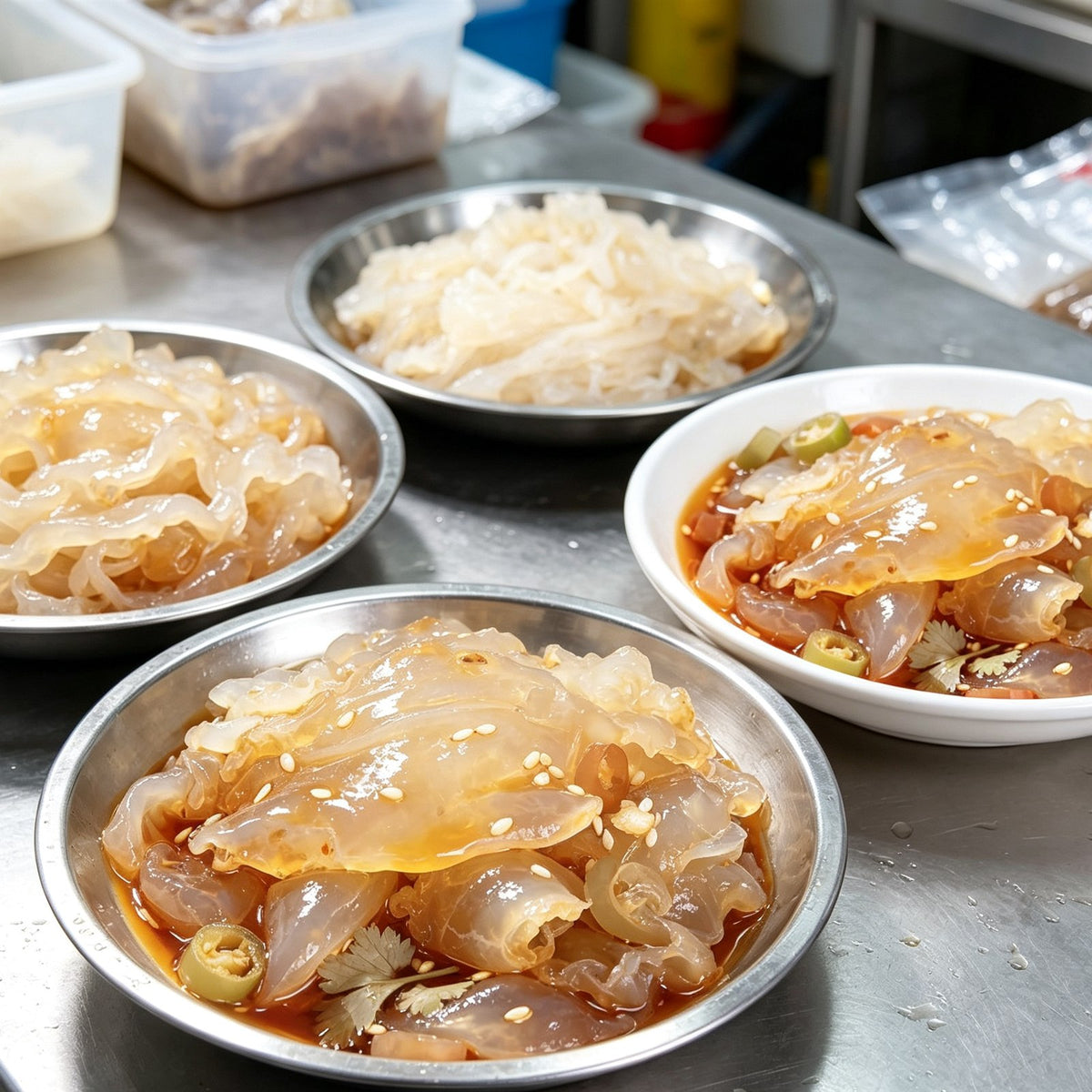 Fresh Seasoned Chilled Jellyfish Salad