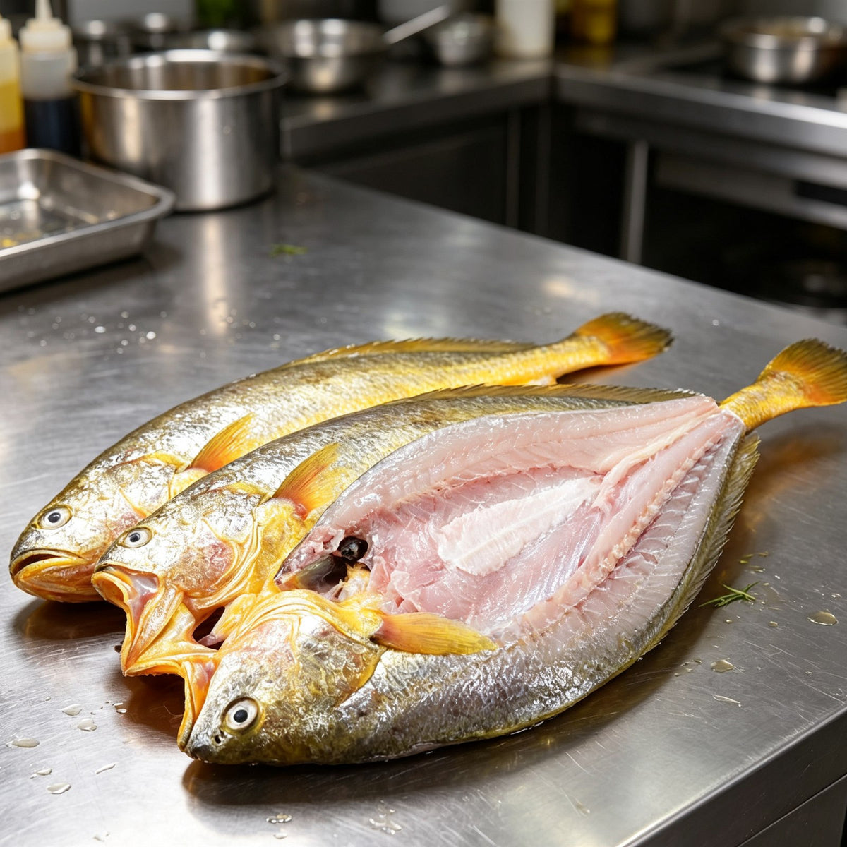 Fresh Whole Yellow Croaker Fish