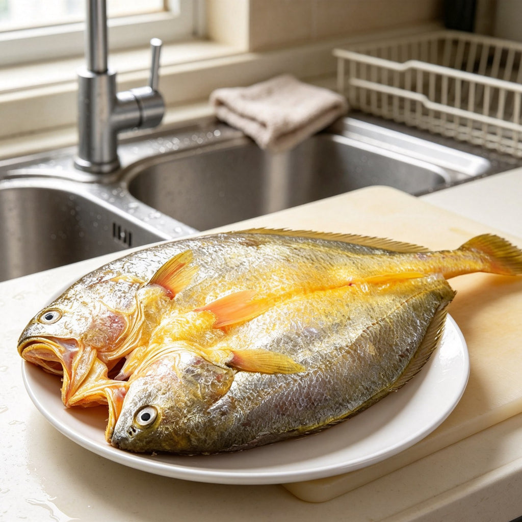 Fresh Whole Yellow Croaker Fish